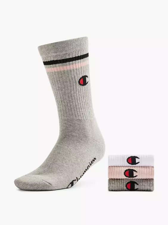 Champion 3er Pack Socken in weiß