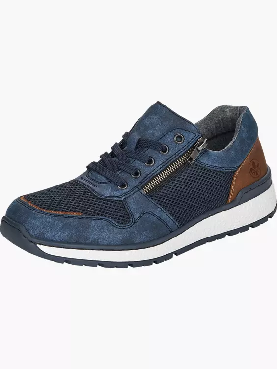 Rieker Herren Sneaker Low in blau