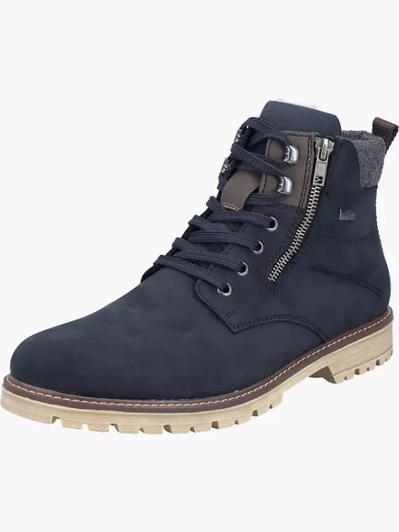 Rieker Herren Schnürstiefel in blau