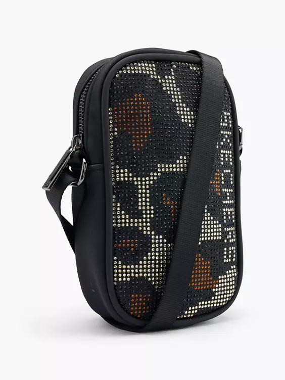 Skechers Handytasche in schwarz