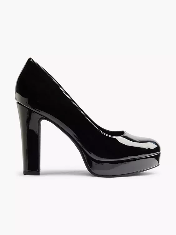 Graceland Pumps in schwarz