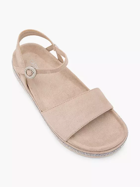 Catwalk Sandale in beige
