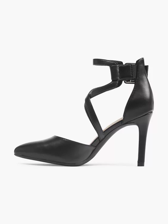 Graceland Spangenpumps in schwarz