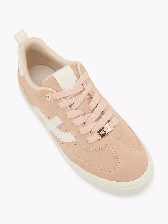 ESPRIT Leder Schnürer in pink