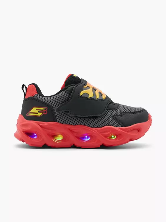 Skechers Lauflerner MIGHTY GLOW - mit Licht in schwarz