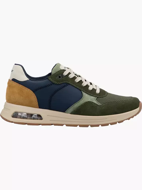 Rieker Herren Sneaker Low in grün