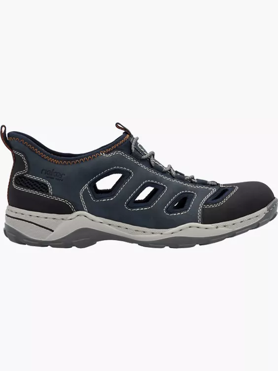 Rieker Herren Slipper in blau