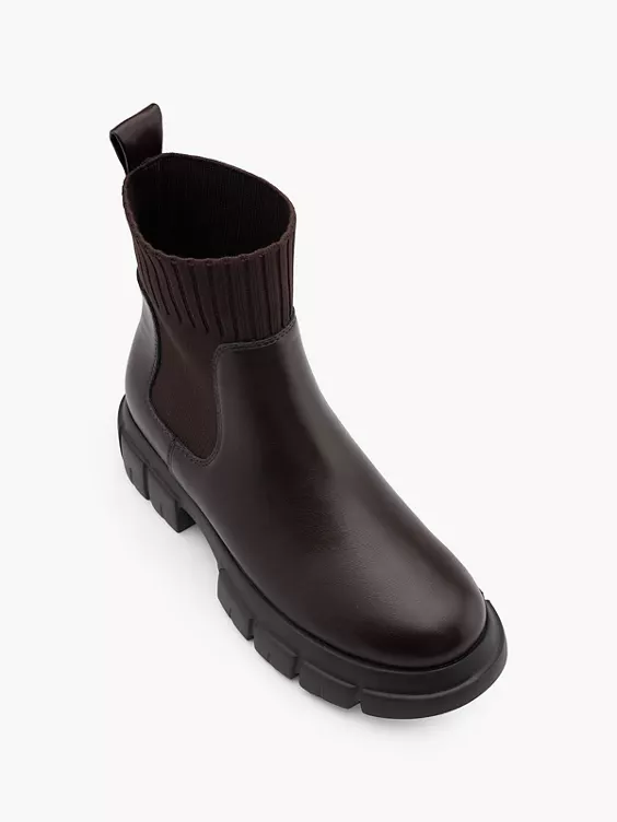 Catwalk Chelsea Boots in braun