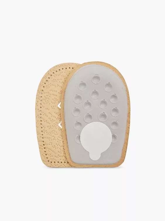 DEICHMANN Medium Lederfersenkissen in weiß