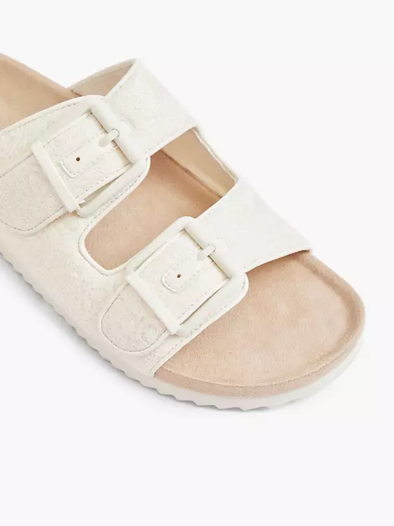 Catwalk Pantolette in weiß
