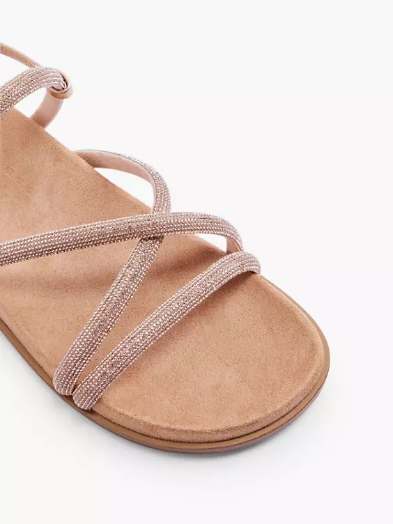 Catwalk Sandale in beige