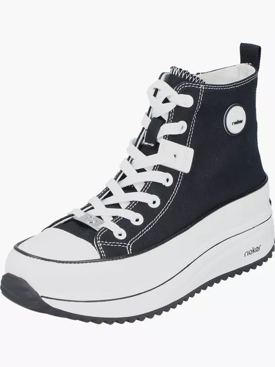Damen Sneaker High in schwarz