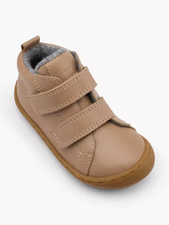 elefanten Leder Barfußschuh PHOENIX, Weite M in taupe