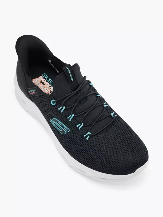 Skechers Slip On Sneaker Glide Lite 2.0 Swift Fit in schwarz