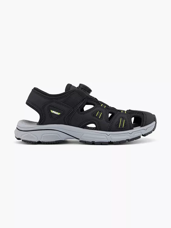 FILA Trekkingssandale in schwarz