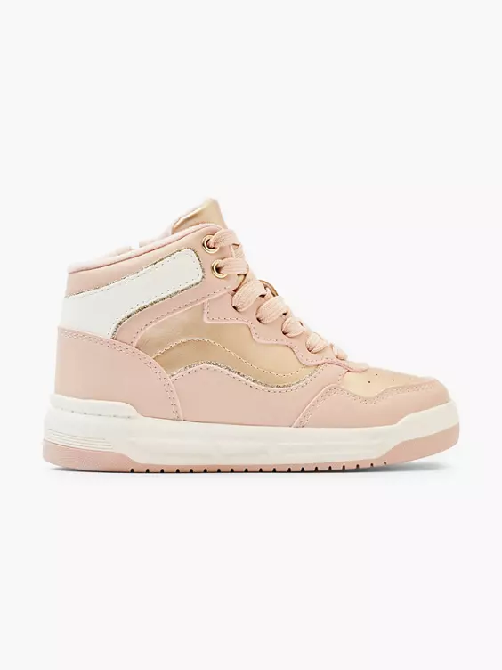 Graceland Hoher Sneaker in rosa