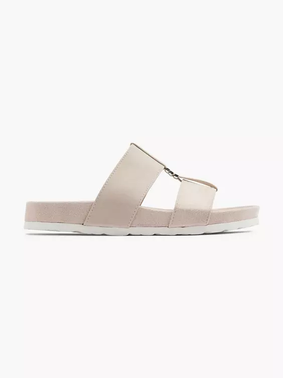 Graceland Pantolette in beige
