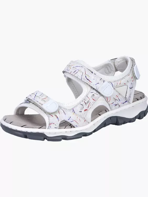 Rieker Damen Trekkingsandalen in weiß