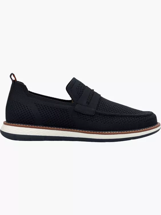 Rieker Herren Slipper in blau