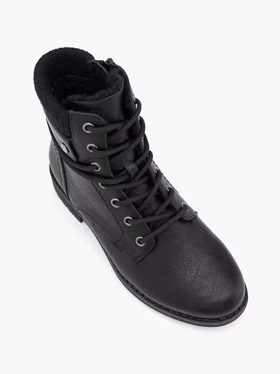 Easy Street Komfort Schnürboots in schwarz