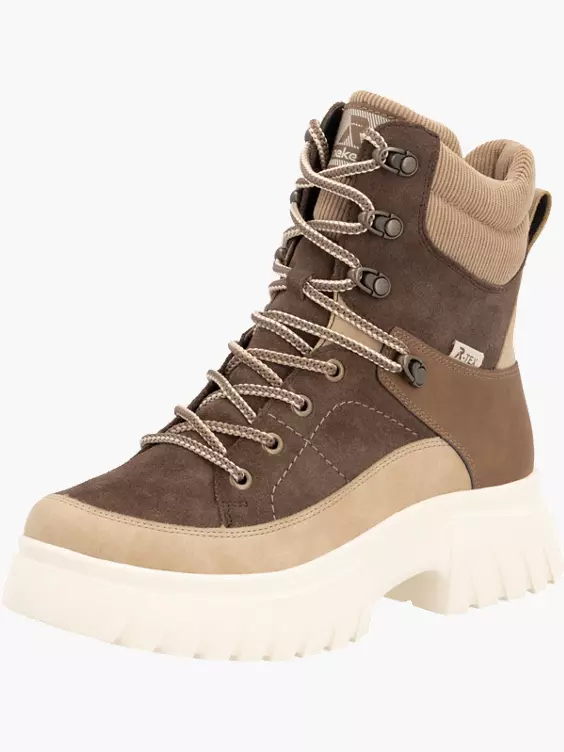 Damen Schnürstiefel in braun