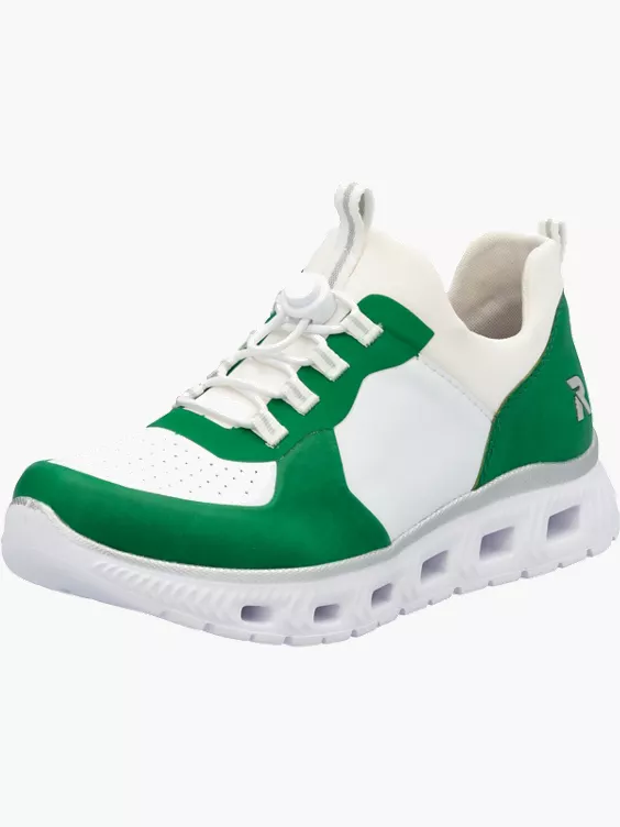 Damen Slipper in grün
