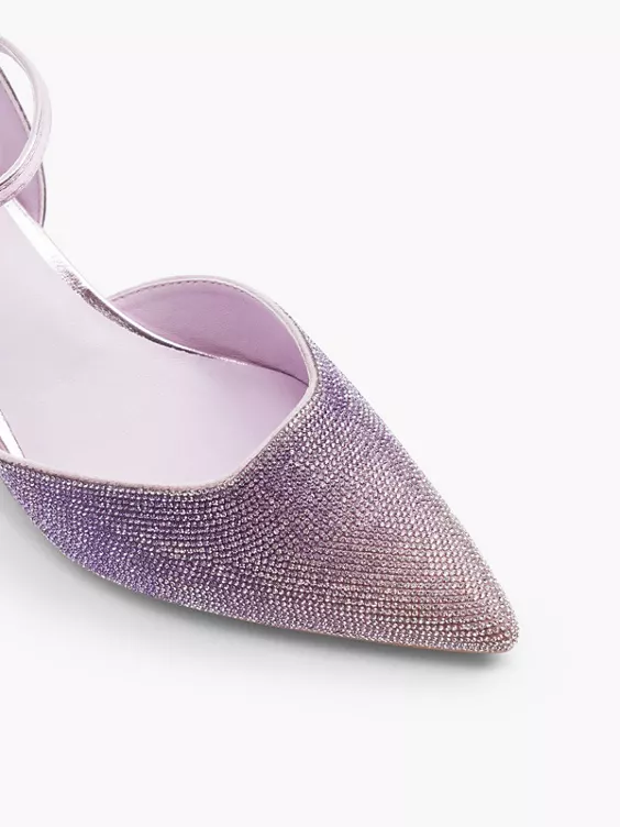 Catwalk Slingpumps in lila
