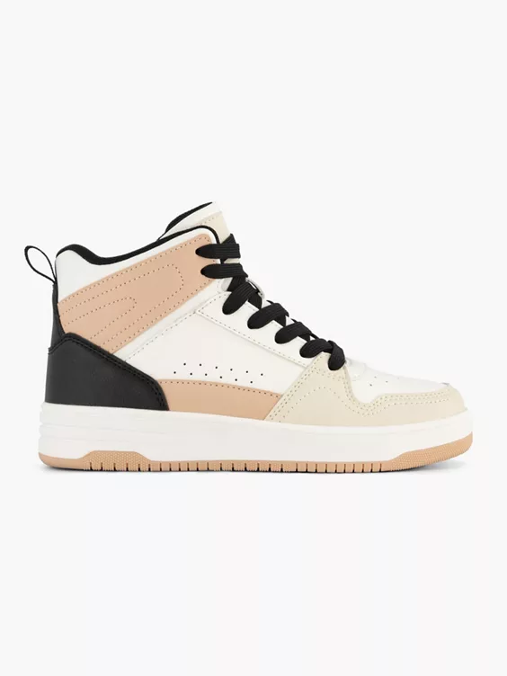 Graceland Hoher Sneaker in weiß