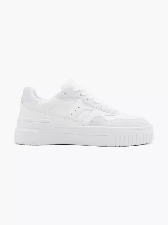 Vty Platform Sneaker in weiß