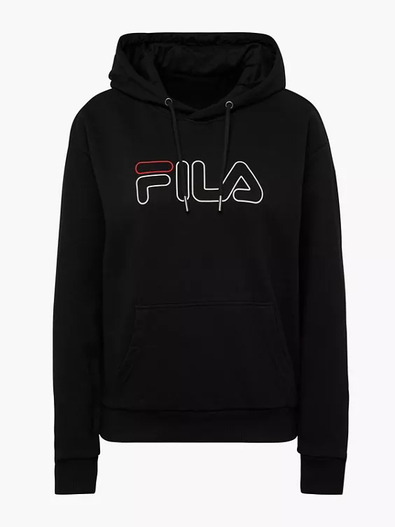 FILA Hoodie in schwarz