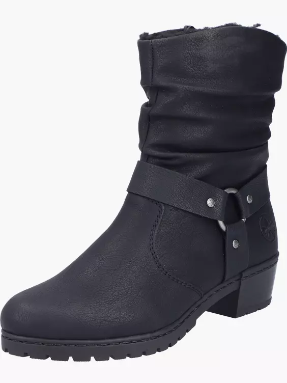 Rieker Damen Stiefeletten in schwarz
