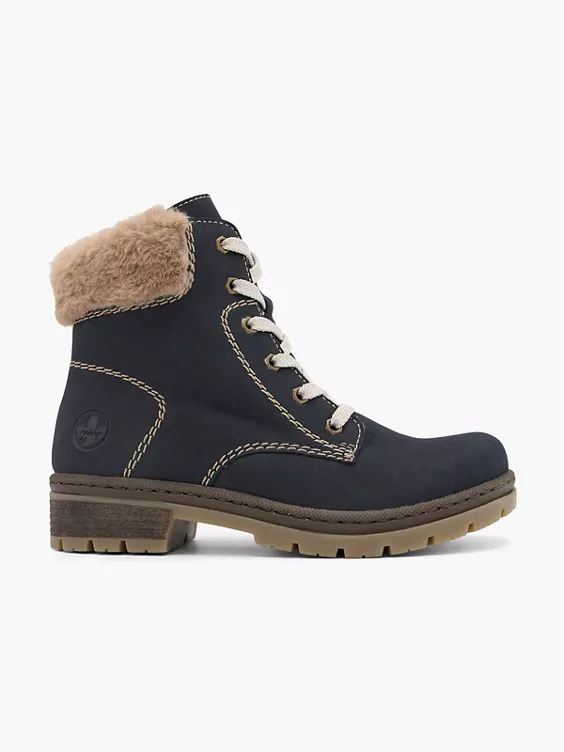 Rieker Schnürboots in blau