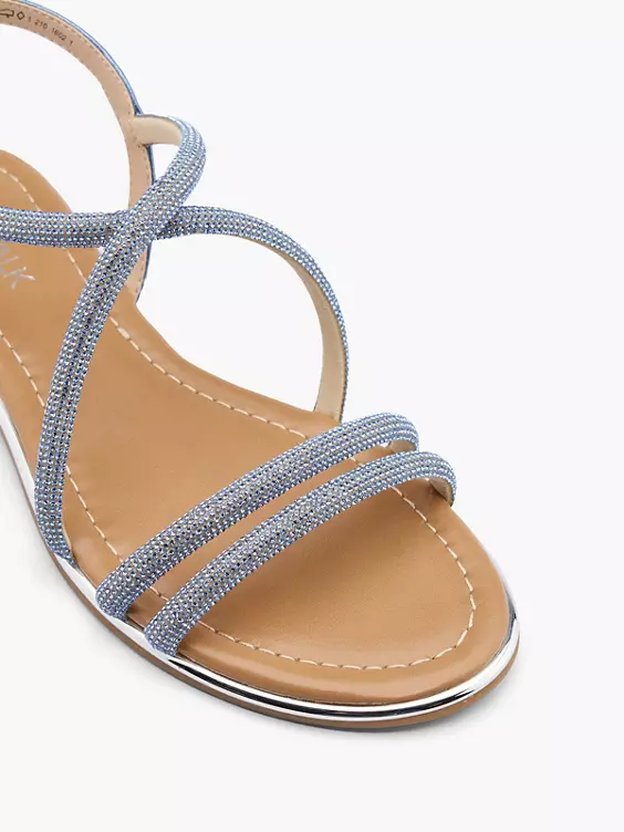 Catwalk Sandale in blau