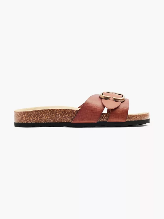 Graceland Pantolette in cognac