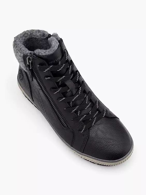 Easy Street Komfort Schnürboots in schwarz