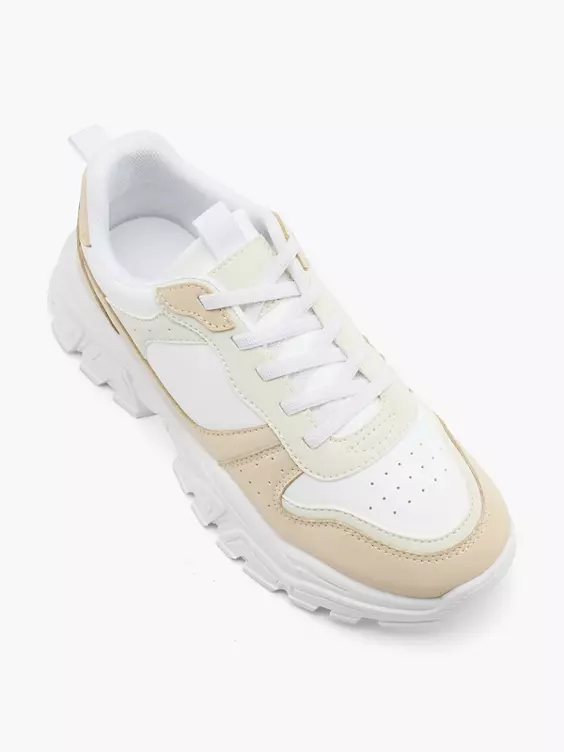 Graceland Chunky Sneaker in beige