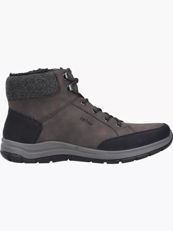 Rieker Herren Schnürstiefel in braun