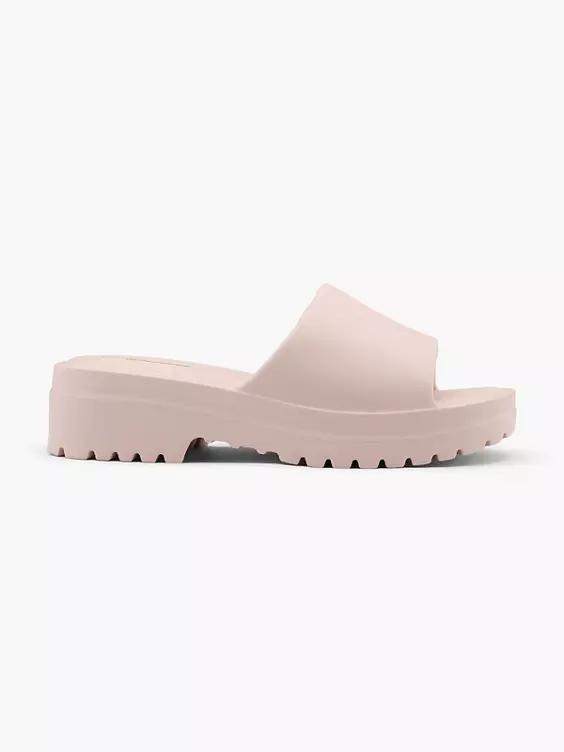 Graceland Slides in beige