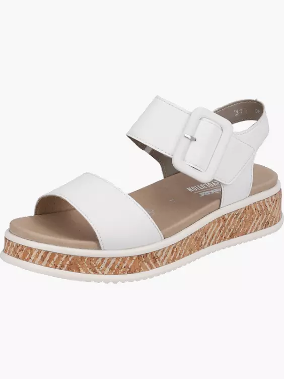 Damen Riemchensandalen in weiß
