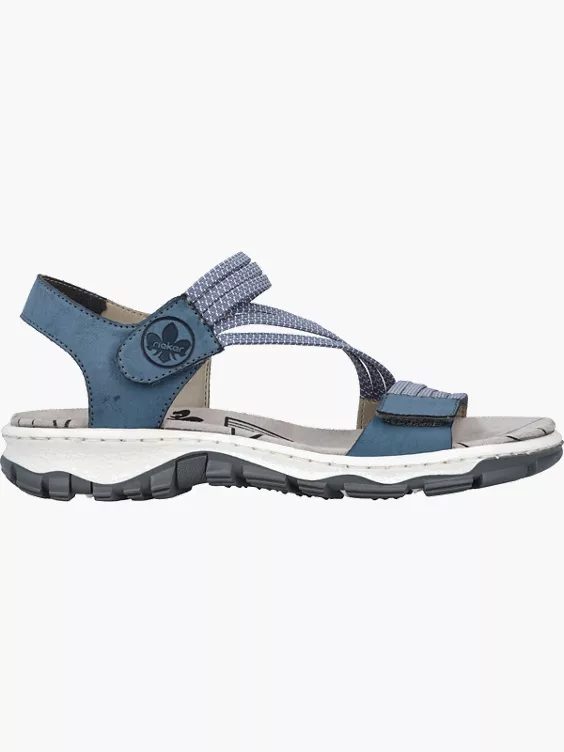 Rieker Damen Trekkingsandalen in blau