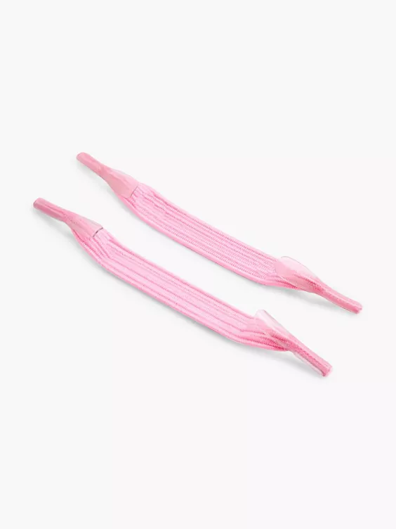 DEICHMANN 12-teiliges Gummisenkel Set in pink