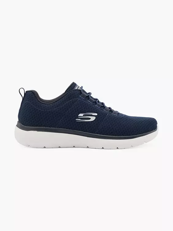 Skechers Slip On Sneaker in blau