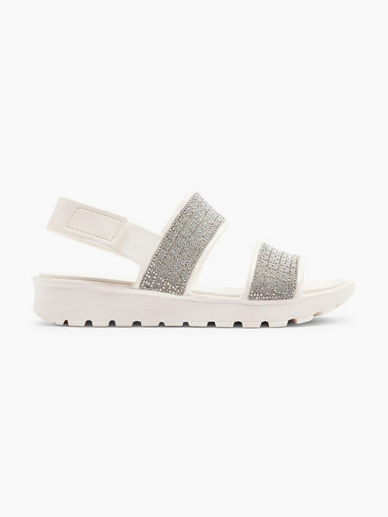 Skechers Sandale FOOTSTEPS in silber