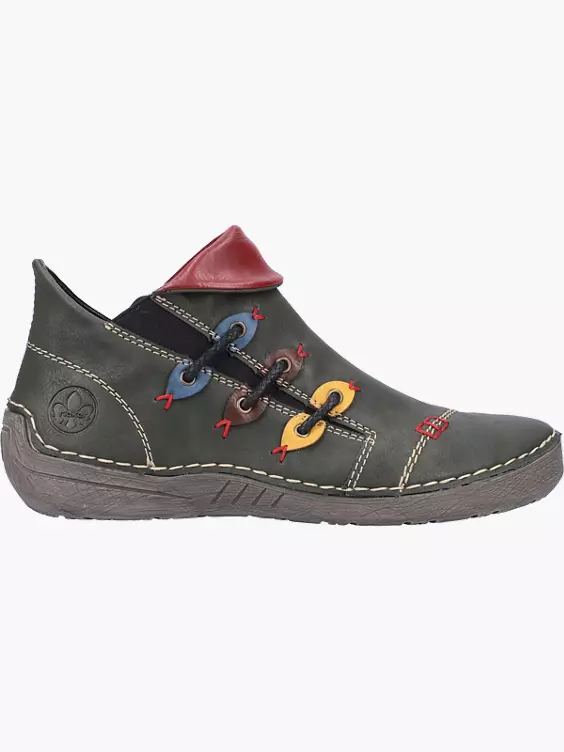Rieker Damen Slipper in grün