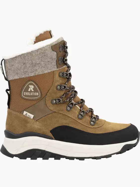 Damen Schnürstiefel in braun