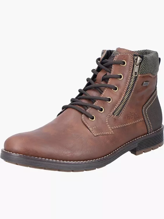 Rieker Herren Schnürstiefel in braun