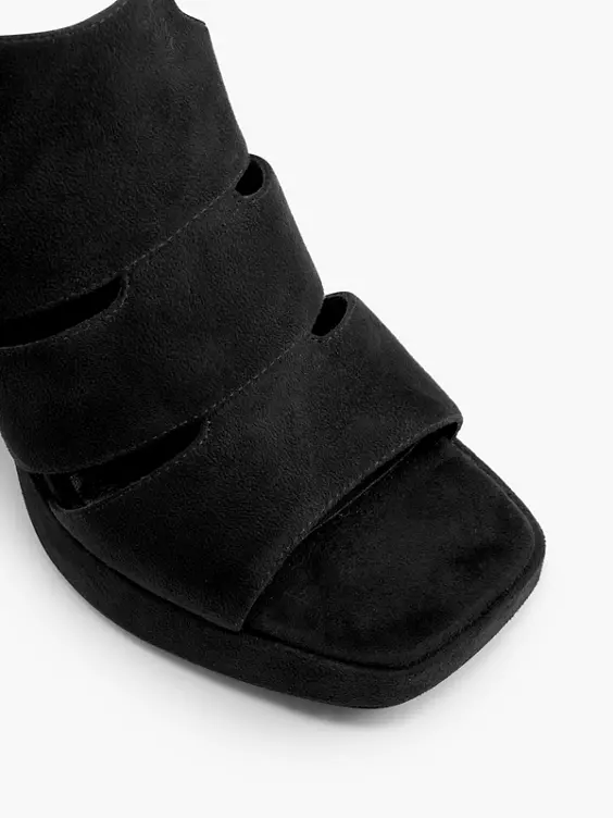 Catwalk Sandalette in schwarz