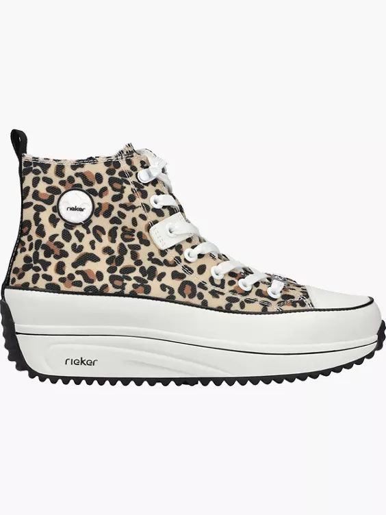 Damen Sneaker High in animal