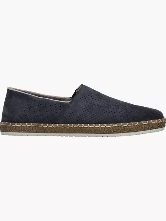 Rieker Herren Slipper in blau