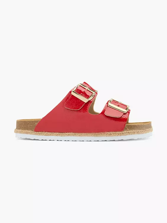 Graceland Pantolette in rot